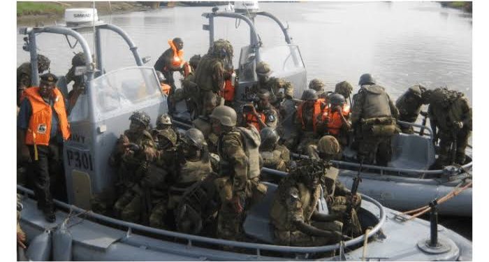 Navy intercepts 100,000 litres of stolen crude oil in A’Ibom