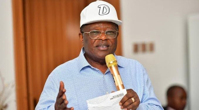 Alt="The Minister of Works, David Umahi"