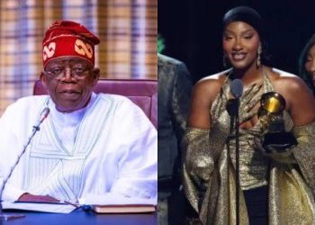 Davido, Ayra Starr, fans celebrate Tems’ Grammy win