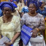 AGGSOGA Global President, Olusolape Ajibola with the first Headgirl, Mrs Adedoyin Onayiga.