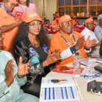 CAPTION: L-R: District 9127 Governor Nominee, Sikiru A. Owonikoko, District Governor Elect, District 9127, Princess Joy Okoro, District 9127 Governor, Mike Ukachi Nwanoshiri and District Rotary Representative Elect (DRRE), Akuchi Margarita Fatima, during the Rotary International District 9127 DTLS Seminar, held at National Judicial Institute (NJI) in Abuja.