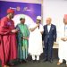 L-R: Past District Governor, Jide Akeredolu; CEO, Colenson Group, Chief Michael Olawale-Cole; President, Rotary Club of Lekki Phase 1, Rtn. Shina Elusakin; immediate past Group Managing Director of FBN Holdings Plc, Elder Urum Kalu Eke, and District Governor, Rotary International District 9112, Femi Adenekan at the Rotary Foundation Dinner & Dance held at the Civic Centre, Victoria Island, Lagos.