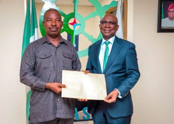 NIMASA DG Mobereola receives NMNOWTSSA EXCO members, vows to create enabling environment for businesses in maritime sector