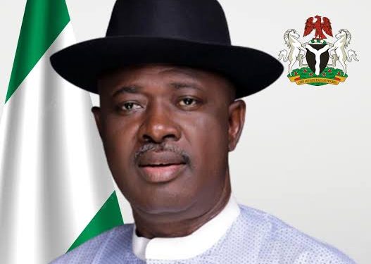 Alt="Minister of State for Petroleum, Heineken Lokpobori"