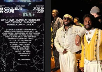 Davido, Omah Lay to perform at Couleur Café Festival