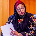 Alt="Minister of Women Affairs and Social Development ,Hajia Imaan Sulaiman-Ibrahim"