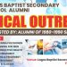 LABASCO: Medical outreach for old students holds Saturday