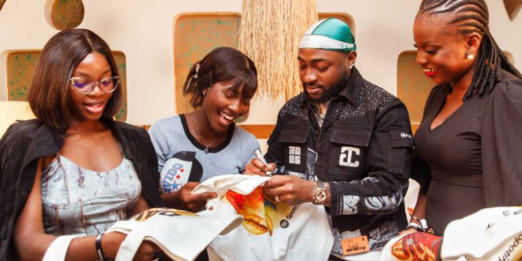 Davido celebrates ‘5IVE’ album with fans