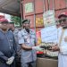 Alt="The Deputy Commander of Narcotic, Area Commander Festac, National Drug Law Enforcement Agency (NDLEA), Mr Abdul Maiyaki, the Comptroller of Customs, Federal Operation Unit FOU Zone ‘A’ Muhammed Shuaibu while handing over illicit drugs and cannabis sativa to NDLEA and NAFDAC, respectively, in Lagos on Friday"