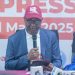 Alt="Mr Emmanuel Umenwa, the Chief Executive Officer, Geneith Pharmaceutical Limited Umenwa, during a media conference to announce the Geneith National Health Competition on Friday in Abuja"