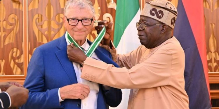 Bill Gates and Tinubu