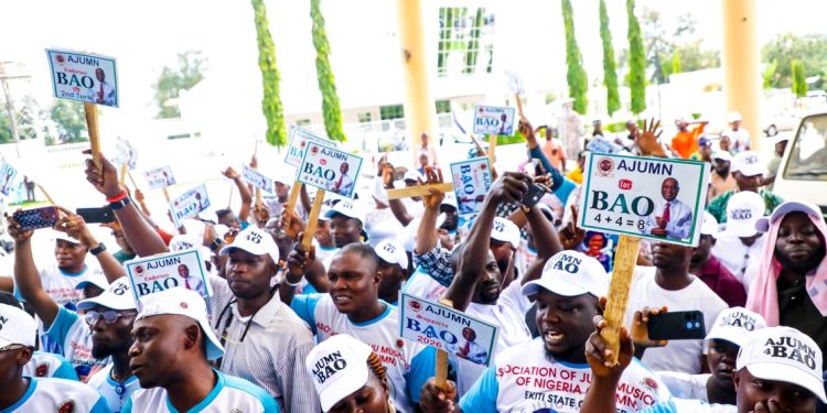 Juju musicians endorse  Oyebanji’s second term bid (see pix)