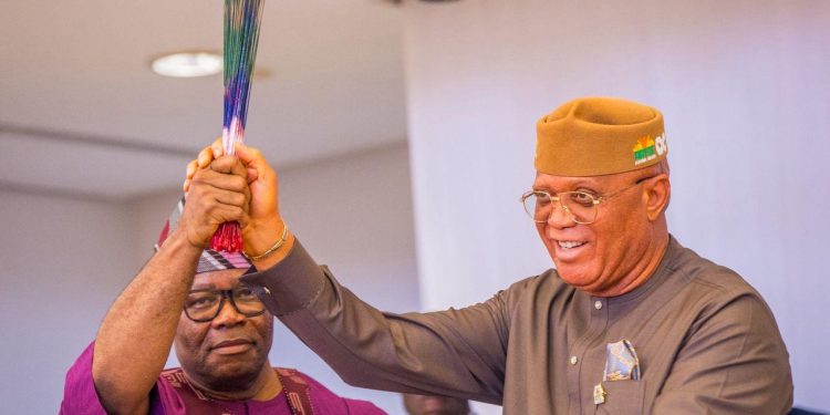 Akpabio charges Akwa Ibom APC on unity, as party endorses Tinubu, Umo Eno for second term