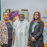 Chairperson, Board of Trustees, Nanafatimah Amele Bamigbetan Oncology Foundation, Dr. Omolara Fatiregun;  the sponsor, Hon.Kehinde Bamigbetan and the Managing Director, Africa Emerging Trustees, Mrs Felicia Sonubi at the inauguration of the Board of Trustees of the foundation in Ikeja, Lagos.