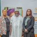 Chairperson, Board of Trustees, Nanafatimah Amele Bamigbetan Oncology Foundation, Dr. Omolara Fatiregun;  the sponsor, Hon.Kehinde Bamigbetan and the Managing Director, Africa Emerging Trustees, Mrs Felicia Sonubi at the inauguration of the Board of Trustees of the foundation in Ikeja, Lagos.