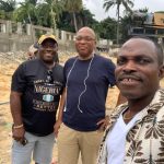 From Left: Otunba Daramola, Engr.  Izokun and Dr. Kusa