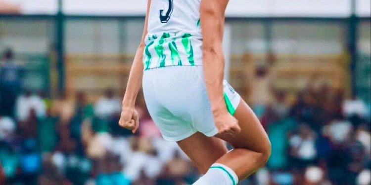 Plumptre on target  as Super Falcons qualify for WAFCON 2026