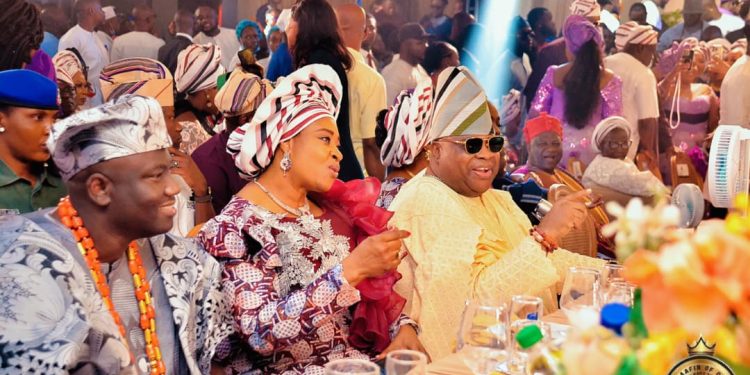 Alaafin attends late Adeleke’s daughter’s wedding, says ‘family is the most sacred and significant institution to the Yoruba’