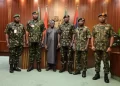 Insecurity: Tinubu meets Service Chiefs