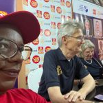 L-R: Past District Governor and Rotary International Trustee, Ijeoma Pearl Okoro; Chairman of The Rotary Foundation, Holger Knaack and spouse, Suzanne, at a session with Nigeria National PolioPlus Committee (NNPPC) in Abuja...on Thursday. PHOTO: Rotary International