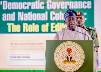 Tinubu to editors: Criticism, when informed and constructive, is a service to Nigeria