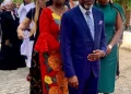 Alt="(Front, middle) Dr David Ikudayisi and his wife (right), alongside Mrs Abike Dabiri-Erewa, Chairman/CEO of the Nigerians Diaspora Commission (NIDCOM), (left), at the inauguration of the Glory Wellness and Regenerative Centre, in Abuja on Friday, November 7, 2025"