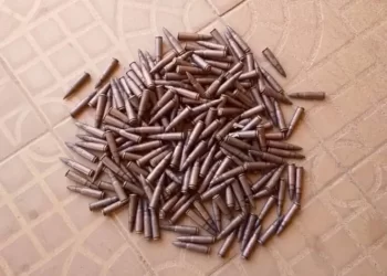 Police find 210 rounds of ammunition on  highway