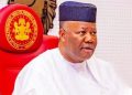 The Senate President Godswill Akpabio