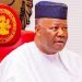 The Senate President Godswill Akpabio