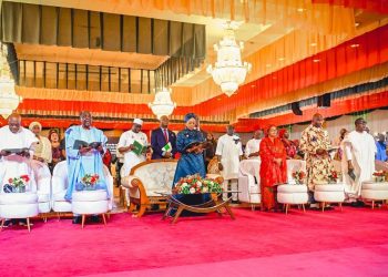 Obasanjo, Gowon, Ooni join Remi Tinubu at 2025 Christmas Carols