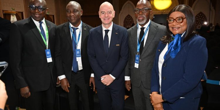 Infantino, Gusau, Pinnick, others attend FIFA Session in Qatar