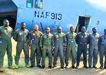 NAF’s C-130 aircraft, crew in Accra, proceeding to Portugal