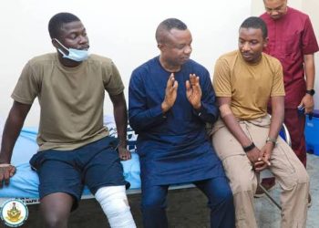 NAF jet crash: CAS visits pilots, says they displayed courage, professionalism