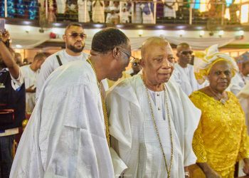 At Abraham’s Tabernacle’s 21st thanksgiving, Gbenga Daniel hails Tinubu’s security initiative