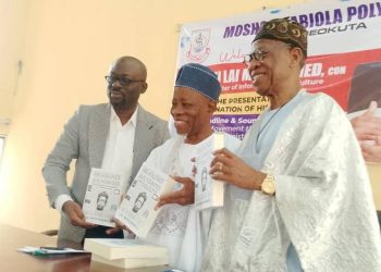 Lai Mohammed donates Book to MAPOLY, emphasises Strategic Communication and Knowledge Sharing