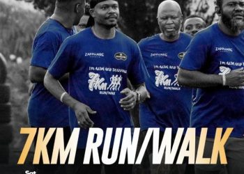 All set for 7km walk/Run in Lekki