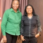 L-R: Late Francisca Mebu and Dr Joe Okei-Odumakin