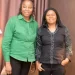 L-R: Late Francisca Mebu and Dr Joe Okei-Odumakin