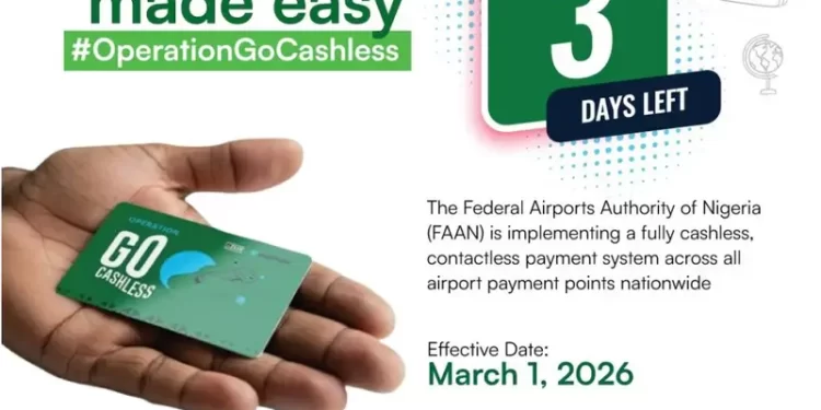 FAAN announces pick-up points for Go-Cashless cards