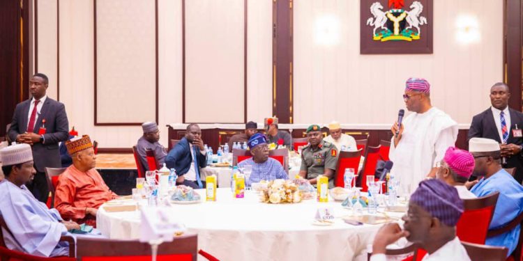 Tinubu to Senators: Amend the Constitution to accommodate State Police
