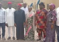Nenadi Usman, Abia Deputy Governor, others take over Labour Party secretariat in Abuja
