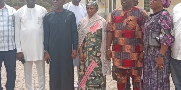 Nenadi Usman, Abia Deputy Governor, others take over Labour Party secretariat in Abuja