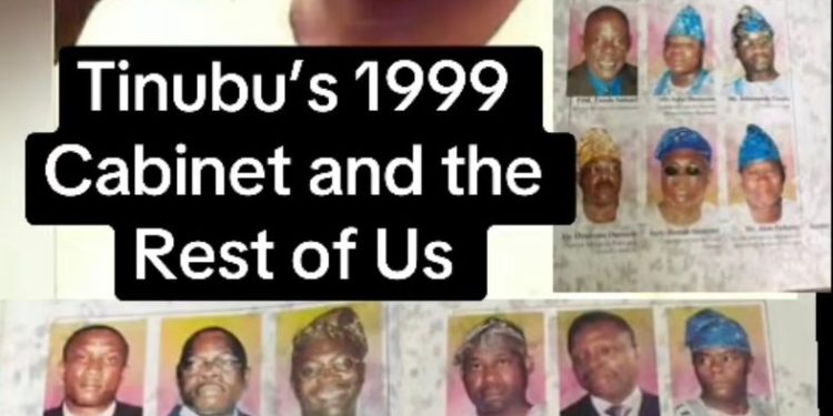 Tinubu’s 1999 Cabinet and the Rest of Us, by Enyinnaya Appolos