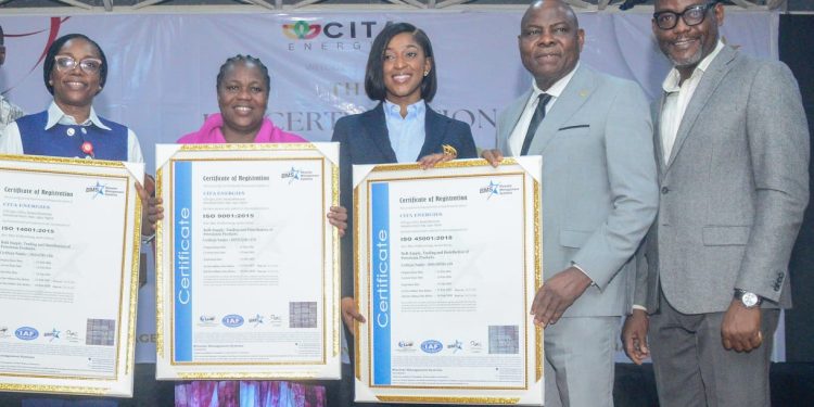 CITA Energies earns ISO Certification, boosts Nigeria’s Aviation Support Services