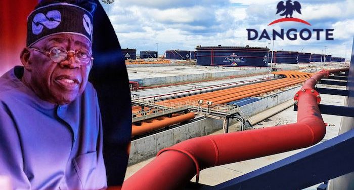 Tinubu and Dangote Refinery
