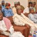 L-R: Former Executive Vice Chairman/Chief Executive of the National Agency for Science and Engineering Infrastructure (NASENI), Prof. Mohammed Sani Haruna, Former Clerk to the National Assembly/Guest Speaker, Dr. Salisu Abubakar Maikasuwa, Member representing Nasarawa/Toto Federal Constituency of the House of Representatives, Hon. Abdulmumin Muhammad Ari and Representative of the Emir of Keffi, Ahmad Ahmad Sarki, during the 2026 Western Zone Prof. Haruna's Symposium organised by Nasarawa State Concerned Democrats held at Keffi, yesterday.