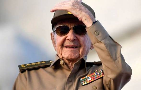Alt="Former Cuban president Raúl Castro"