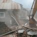 Demolished house