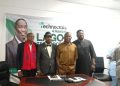 From left: Dr Isaac Adanikeh, CEO Isaac John Business Solutions Ltd; Dr Mike Oladunjoye Egbayelo, Convener; Dr Tim Akano, Managing Director, New Horizons Ltd and Dr Adeleke Adedeji, Chief Operating Officer, Henry Karl Company Ltd, at the launch of Technocrats for Hamzat, in Lagos.