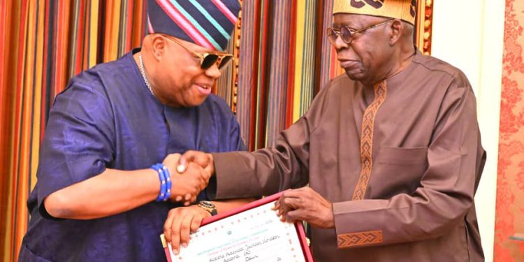 Adeleke and Tinubu